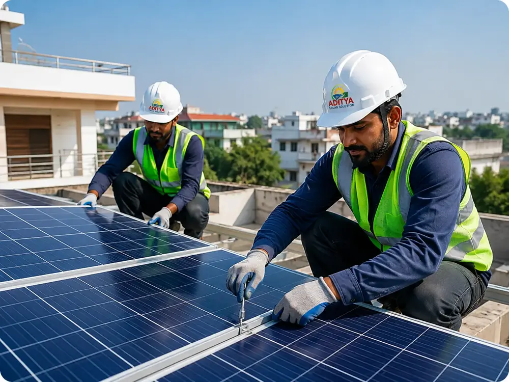 Solar panel installation for home and business