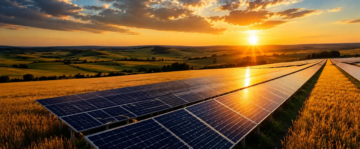 Solar energy installation project