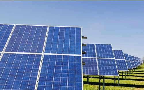 Commercial solar installation project