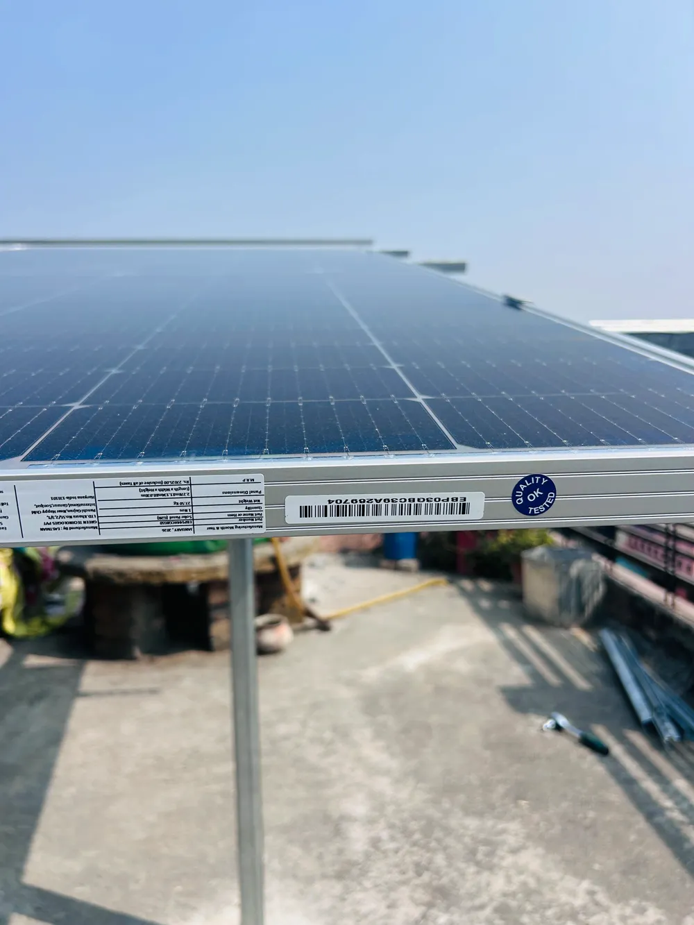 3kW Rooftop Solar System