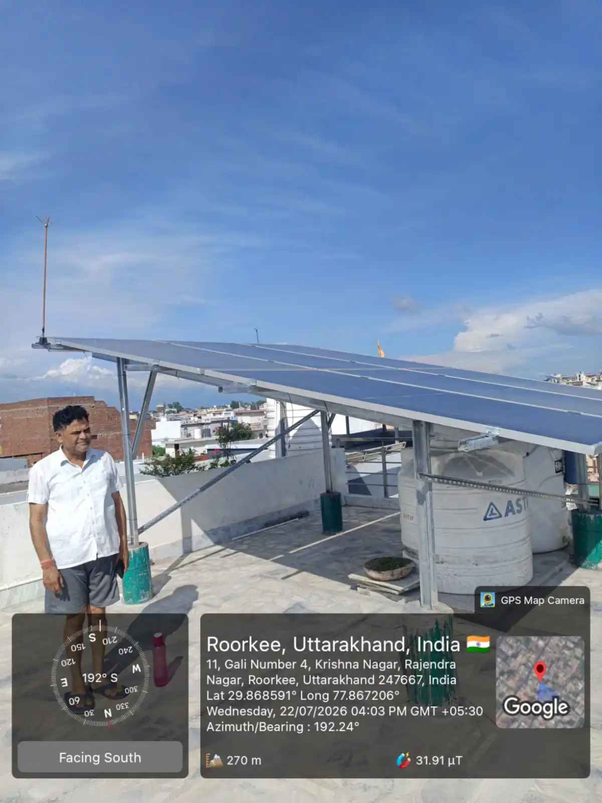 3kW Rooftop Solar System