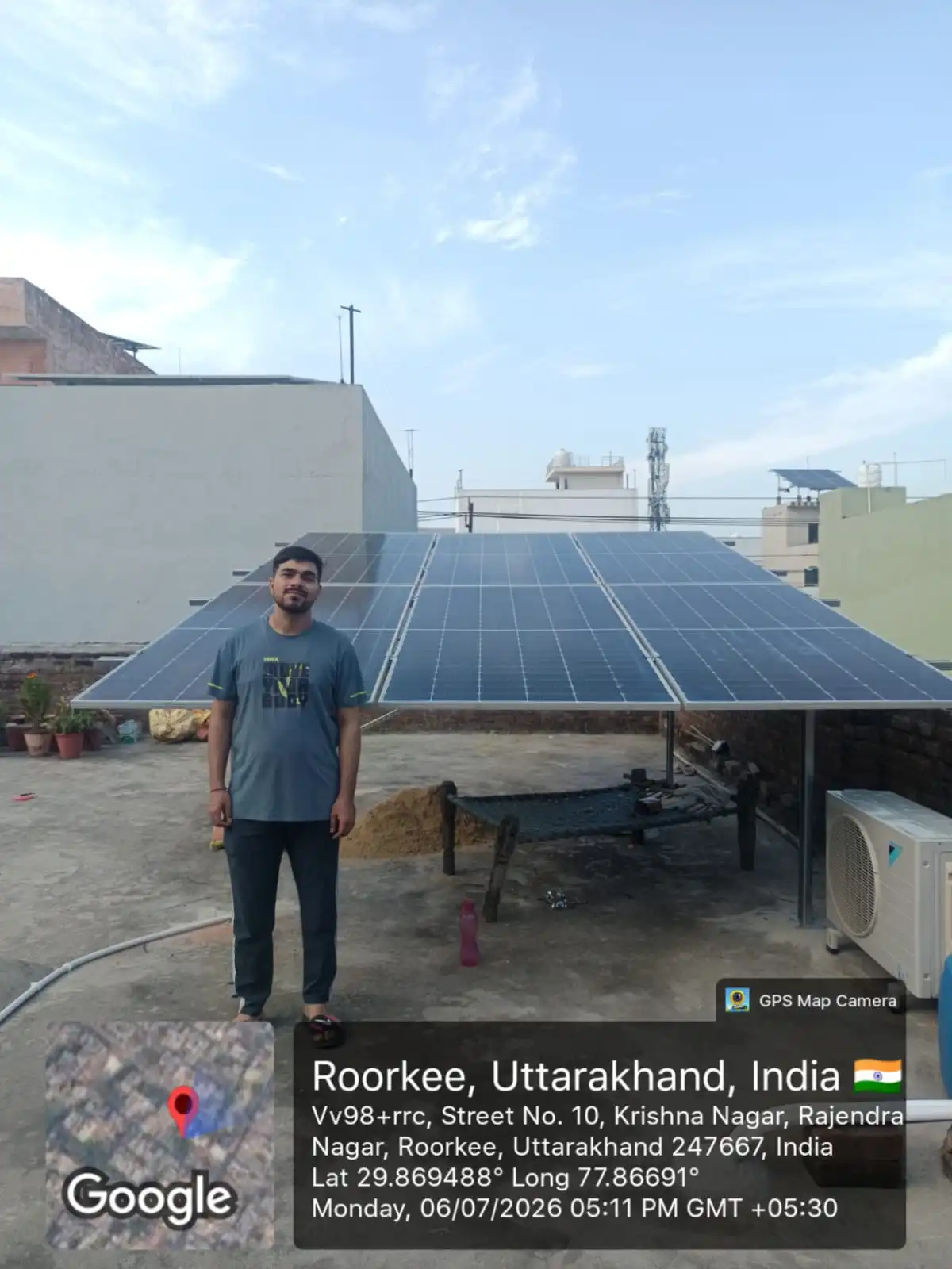 3kW Rooftop Solar System
